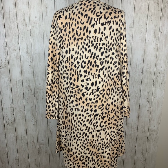 FEW LEFT🔥Leopard Print Long Cardigan M/L/XL - Picture 7 of 8